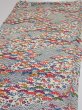 Photo3: 1L01z60  Japanese Kimono Silk  FABRIC Shochikubai Off-white 40.9x14.2 (3)