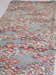 Photo3: 1L02z60  Japanese Kimono Silk  FABRIC Shochikubai Off-white 40.6x14.4 (3)