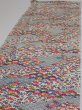 Photo3: 1L06z80  Japanese Kimono Silk  FABRIC Shochikubai Off-white 61.4x14.4 (3)