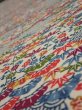 Photo4: 1L06z80  Japanese Kimono Silk  FABRIC Shochikubai Off-white 61.4x14.4 (4)