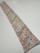 Photo5: 1L08z40  Japanese Kimono Silk  FABRIC Shochikubai Off-white 55.1x7.3 (5)