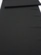 Photo1: 2W03z120  Japanese Kimono Silk  FABRIC Plain Black 81.9x14.6 (1)