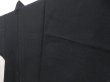 Photo2: 5110T01z300 Vintage Japanese Kimono Silk Men's See through Black (2)