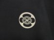 Photo5: 5110T03z490 Vintage Japanese Kimono Silk Men's HAORI  Black (5)