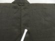 Photo5: 5110T04z350 Vintage Japanese Kimono Silk Men's  See thgrough Olive-Brown (5)