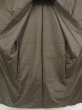 Photo7: 5110T09z620 Vintage Japanese Kimono Silk Men's  Plain Brown-Gray Big size (7)