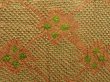 Photo4: 5110T10z490 Vintage Japanese Kimono Silk SHIBORI HAORI  Brown (4)