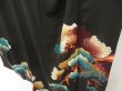 Photo4: 5110T13z1320 Vintage Japanese Kimono Silk TOMESODE Pine Black (4)