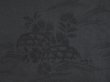 Photo4: 5118T11z270 Vintage Japanese Kimono Silk See through HAORI Flowers Black (4)