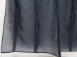 Photo4: 5118T14z370 Vintage Japanese Kimono Silk See through KOMON Stream Dark navy (4)