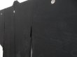 Photo2: 5120T02z310 Vintage Japanese Kimono Silk See through LONG HAORI Black (2)