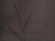 Photo4: 5120T04z260 Vintage Japanese Kimono Silk See through HAORI Plants Black (4)
