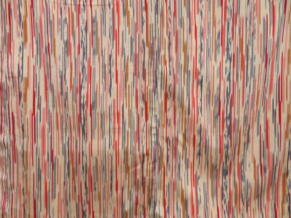 Photo5: 5120T12z810 Vintage Japanese Kimono Silk KOMON  Light peach (5)