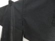 Photo3: 5124T03z200 Vintage Japanese Kimono Silk See through HAORI Cloud Black (3)