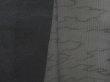 Photo5: 5124T03z200 Vintage Japanese Kimono Silk See through HAORI Cloud Black (5)