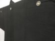 Photo4: 5124T04z500 Vintage Japanese Kimono Silk Men's HAORI Umbrella Black (4)