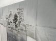 Photo2: 5126T06z430 Vintage Japanese Kimono Silk Men's JUBAN Castle Gray (2)