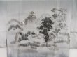 Photo3: 5126T06z430 Vintage Japanese Kimono Silk Men's JUBAN Castle Gray (3)