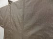 Photo6: 5127T03z470 Vintage Japanese Kimono Silk Men's HAORI Lion Brown-Gray (6)