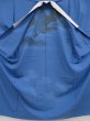 Photo8: 5127T06z420  Japanese Kimono Synthetic Men's JUBAN Hawk Hyacinth blue (8)