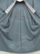 Photo6: 5127T08z480 Vintage Japanese Kimono Synthetic Men's JUBAN Mt.Fuji Blue-Gray (6)