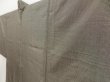 Photo4: 5127T10z600 Vintage Japanese Kimono Silk Men's HAORI  Brown-Gray (4)