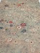 Photo1: 1Z01z50  Japanese Kimono Silk  FABRIC Tsujigahana Gray-Purple 42.5x15.7 (1)