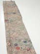 Photo3: 1Z07z30  Japanese Kimono Silk  FABRIC Tsujigahana Gray-Purple 55.1x7.7 (3)