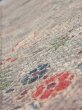 Photo4: 1Z07z30  Japanese Kimono Silk  FABRIC Tsujigahana Gray-Purple 55.1x7.7 (4)