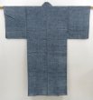 Photo1: 5131T07z550 Vintage Japanese Kimono Cotton Men's YUKATA  Blue-Gray (1)