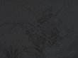 Photo4: 5216T01z270 Vintage Japanese Kimono Silk See through HAORI Flowers Black (4)