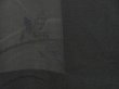 Photo4: 5216T03z260 Vintage Japanese Kimono Silk See through HAORI Flower Black (4)