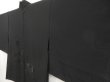 Photo2: 5216T05z300 Vintage Japanese Kimono Silk See through HAORI Maple Black (2)