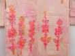 Photo3: 5216T10z450 Vintage Japanese Kimono Silk SHIBORI HAORI Flower Pink (3)
