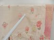 Photo8: 5216T10z450 Vintage Japanese Kimono Silk SHIBORI HAORI Flower Pink (8)