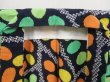 Photo7: 5217T03z480 Vintage Japanese Kimono Cotton YUKATA  Dark navy (7)