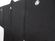 Photo5: 5217T06z640 Vintage Japanese Kimono Silk Men's HAORI Samurai Black (5)