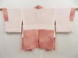Photo6: 5217T09z580 Vintage Japanese Kimono Silk HAORI Iris Pink (6)