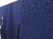 Photo2: 5217T14z900 Vintage Japanese Kimono Silk URUSHI KOMON  Navy (2)