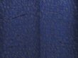 Photo5: 5217T14z900 Vintage Japanese Kimono Silk URUSHI KOMON  Navy (5)