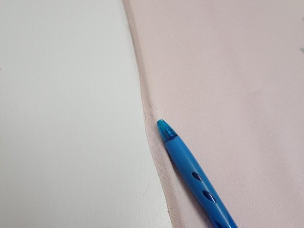 Photo7: 2Q01z60  Japanese Kimono Silk  FABRIC Flower [object Object] 44.9x14.8 (7)