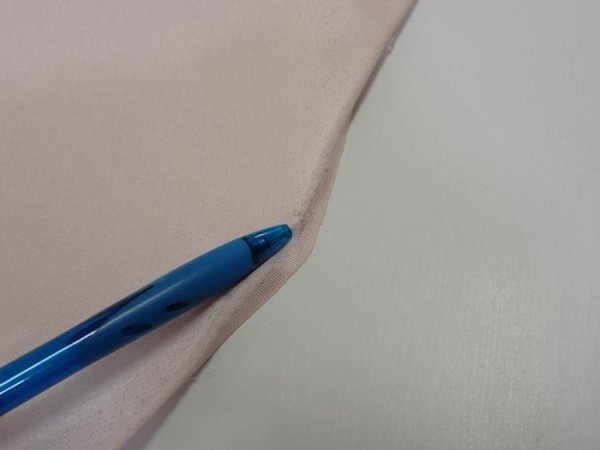 Photo7: 2Q02z60  Japanese Kimono Silk  FABRIC Flower [object Object] 45.3x14.8 (7)