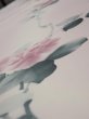 Photo4: 2Q06z80  Japanese Kimono Silk  FABRIC Flower [object Object] 65.4x14.8 (4)