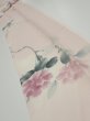 Photo1: 2Q09z50  Japanese Kimono Silk  FABRIC Flower [object Object] 84.6x7.1 (1)