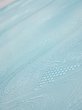 Photo4: 2S02z50  Japanese Kimono Silk  FABRIC Wave Light blue 36.6x14.4 (4)