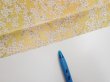 Photo7: 2S04z90  Japanese Kimono Silk  FABRIC Sakura branch Orange-Yellow 67.3x14.4 (7)