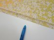 Photo6: 2S08z40  Japanese Kimono Silk  FABRIC Sakura branch Orange-Yellow 61.8x7.1 (6)