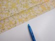 Photo6: 2S09z60  Japanese Kimono Silk  FABRIC Sakura branch Orange-Yellow 86.6x7.1 (6)