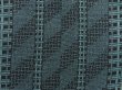 Photo3: 5218T02z430 Vintage Japanese Kimono Cotton MEN'S YUKATA  Dull cyan (3)