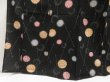 Photo4: 5218T03z440 Vintage Japanese Kimono Cotton YUKATA  Black (4)